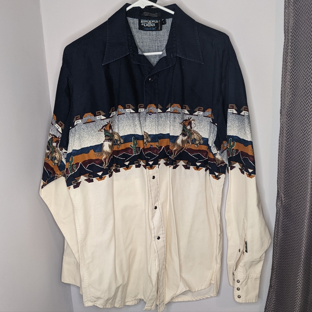 Brooks & Dunn by Panhandle Slim Western cowboy button down